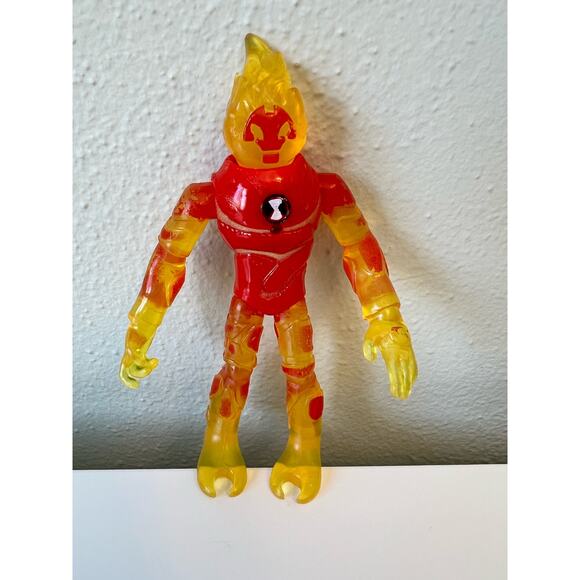 Ben 10 Heatblast 5 inch Action Figure Playmates Toys Cartoon Network - Picture 2 of 4